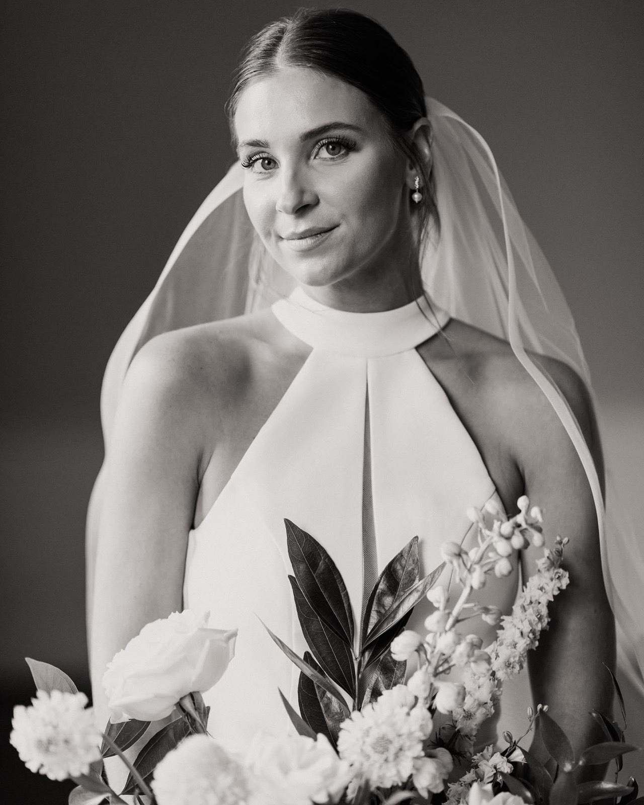 Bridal makeup and soft glam details